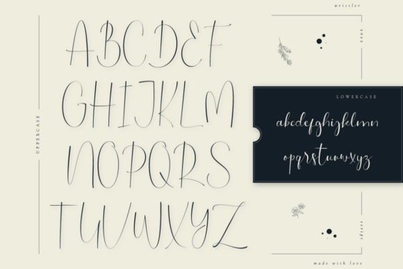 Wristler Font Poster 9