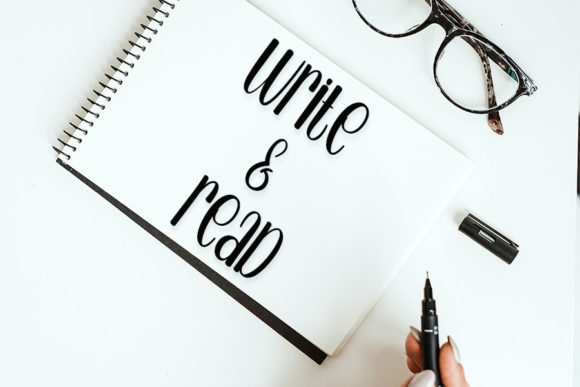 Writhinks Font Poster 2