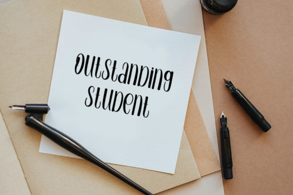 Writhinks Font Poster 3