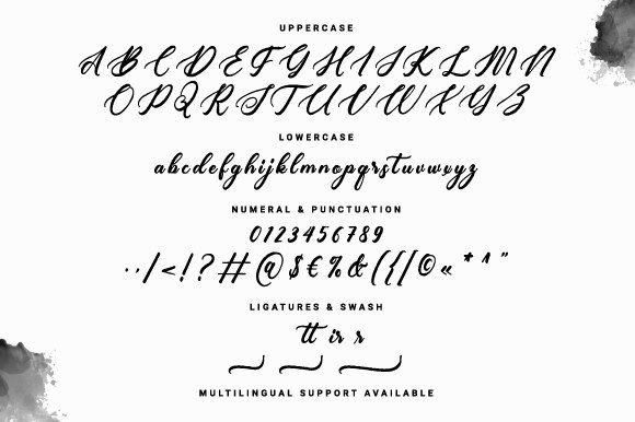 Writtenson Font Poster 6