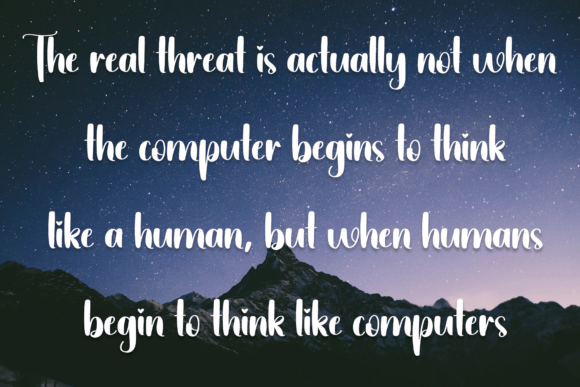 Writting Creative Font Poster 6