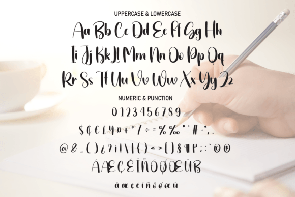 Writting Creative Font Poster 7