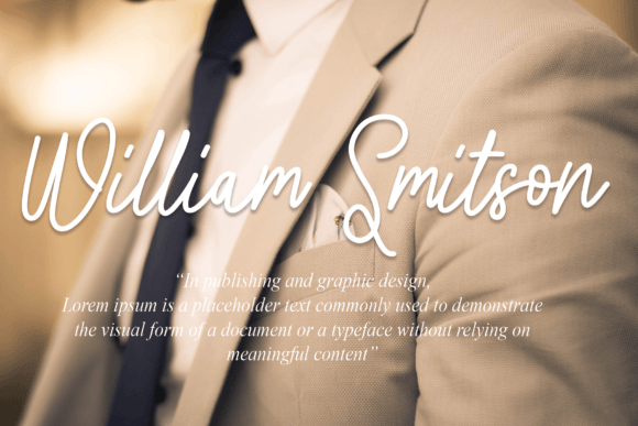 Writting Vintage Font Poster 4