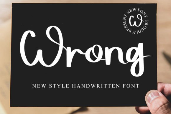Wrong Font