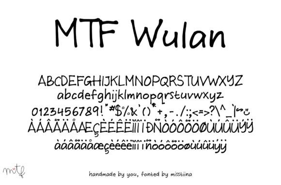 Wulan Font
