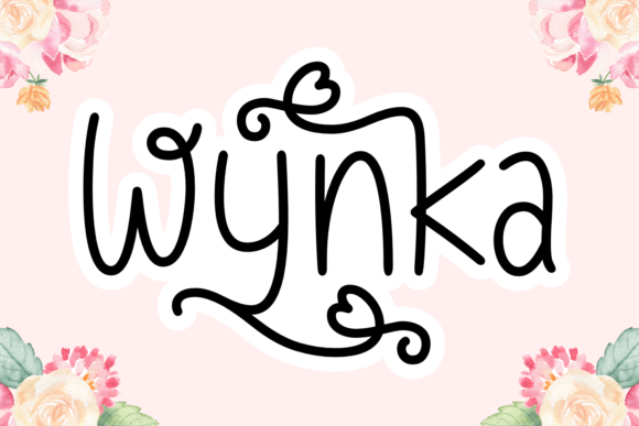 Wynka Font Wynka Font Poster 1