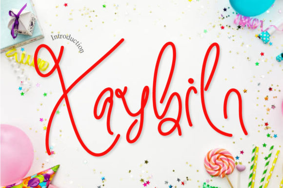 Xaybiln Font Poster 1