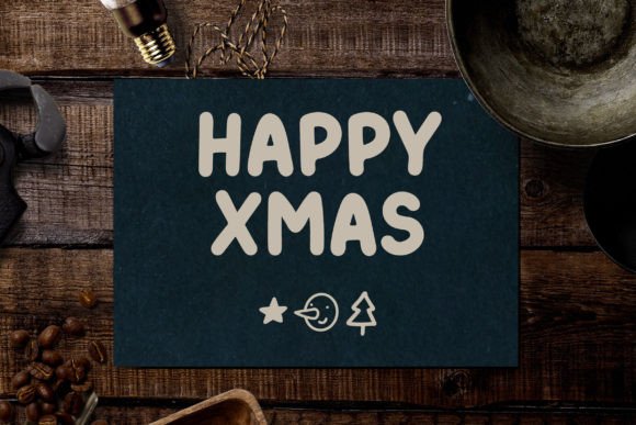 Xmas Font Poster 5