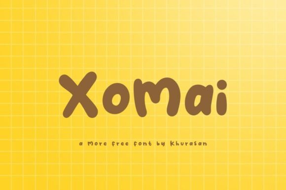 Xomai Font Poster 1