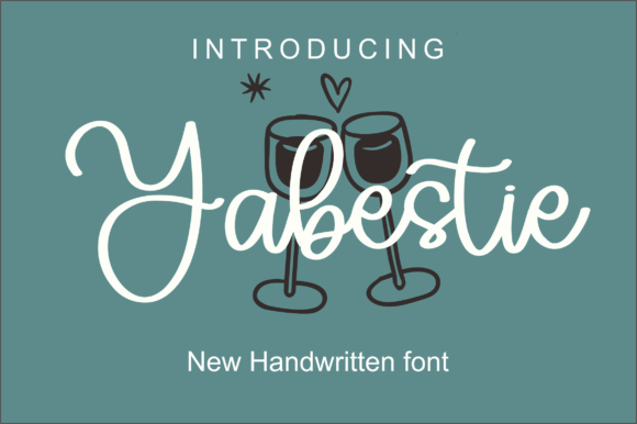 Yabestie Font Poster 1