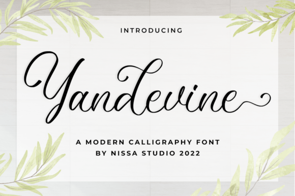 Yandevine Font Poster 1