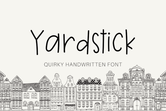 Yardstick Font Poster 1