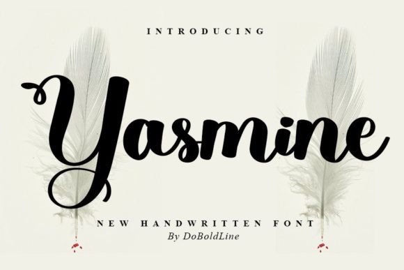 Yasmine Font Poster 1