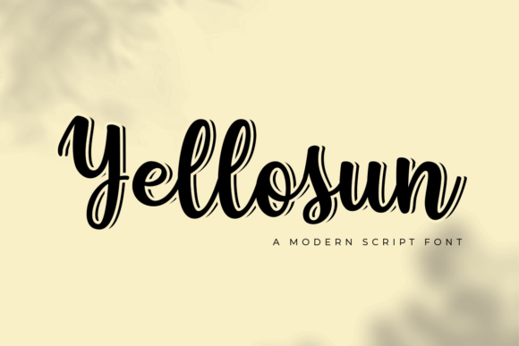 Yellosun Font