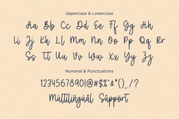 Yellowcean Font Poster 8