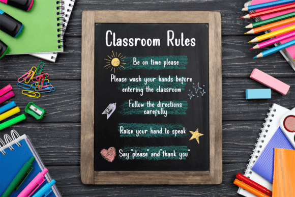 Yellowchalk Font Poster 5
