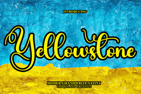 Yellowstone Font