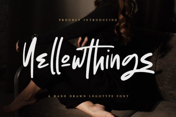 Yellowthings Font Poster 1