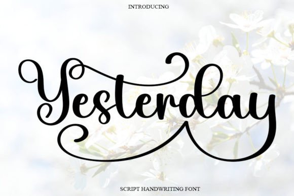 Yesterday Font