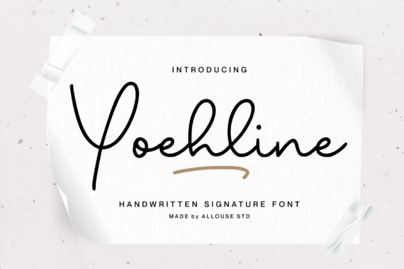 Yoehline Font