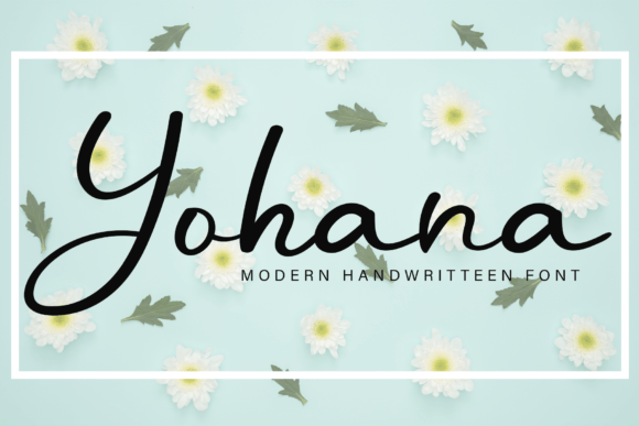 Yohana Font Poster 1