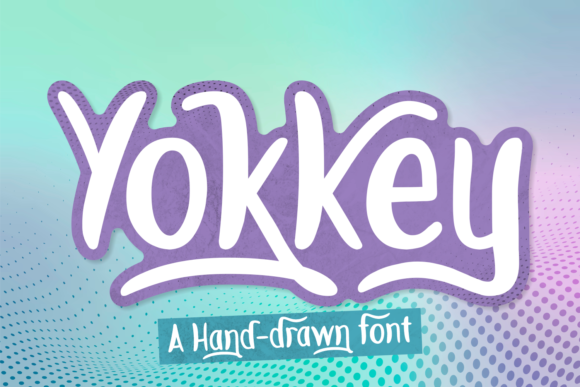 Yokkey Font Poster 1