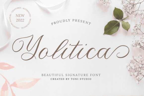 Yolitica Font Poster 1