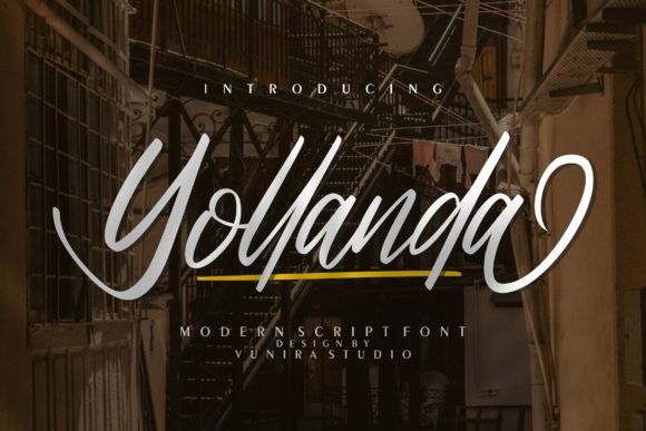 Yollanda Font Poster 1