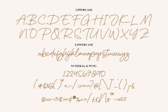 Yosemytta Font Poster 13