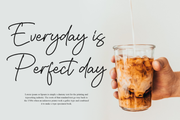 Yosemytta Font Poster 7