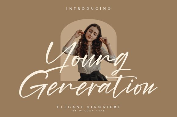 Young Generation Font Poster 1