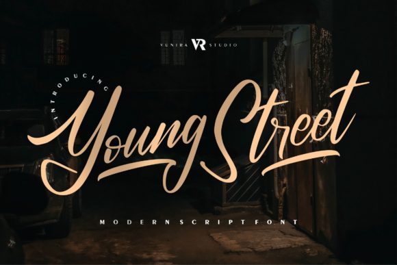 Young Street Font Poster 1