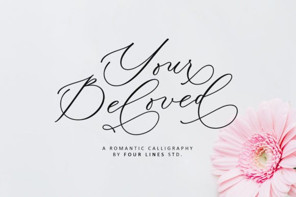 Your Beloved Font Poster 1