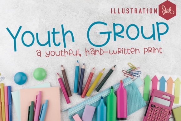 Youth Group Font Poster 1