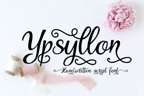 Ypsyllon Font Poster 1