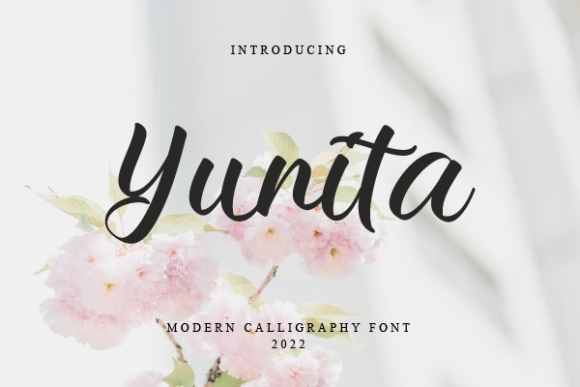 Yunita Font Poster 1