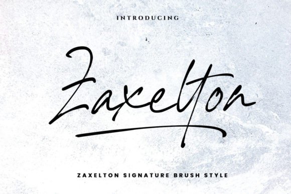 Zaxelton Font