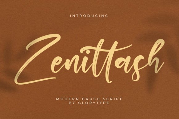 Zenittash Font Poster 1