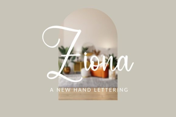 Ziona Font Poster 1