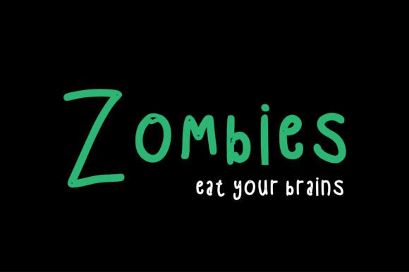 Zombies Font