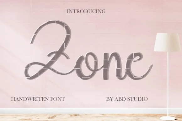 Zone Font Zone Font Poster 1