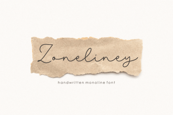 Zoneliney Font Poster 1