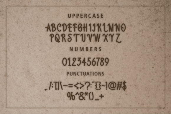 Zontage Font Poster 3
