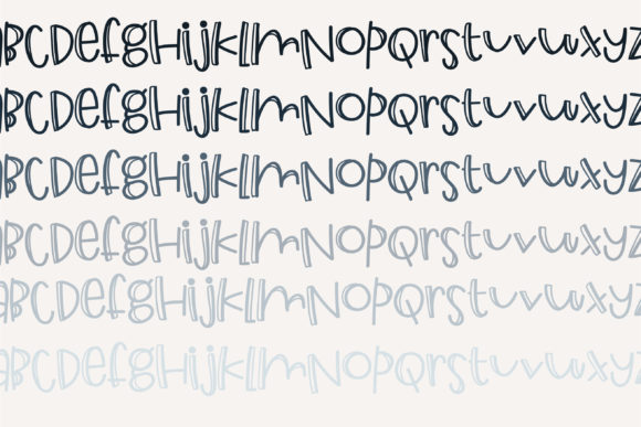ZP Jublilant Font Poster 5