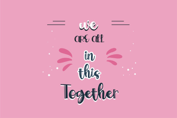 ZP Oh, Darling Font Poster 2