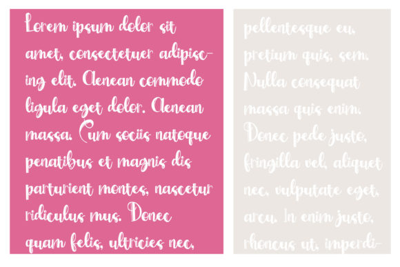 ZP Oh, Darling Font Poster 4