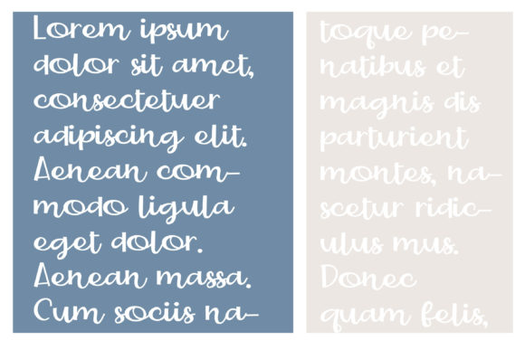 ZP Spindrift Font Poster 4