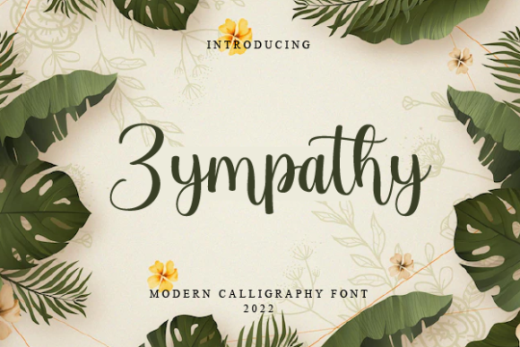 Zympathy Font Poster 1