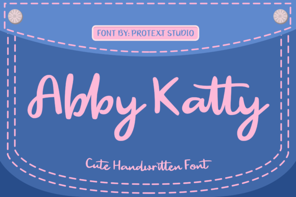 Abby Katty Font Poster 1