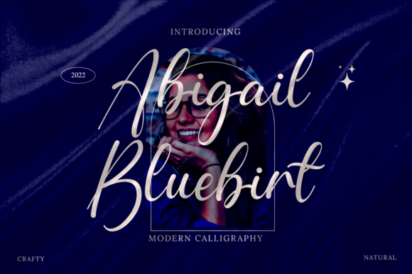 Abigail Bluebirt Font Poster 1